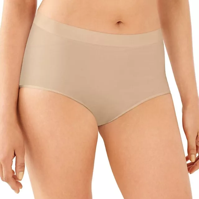 BALI WOMENS 245468ONE Smooth U All Over Smoothing Brief Panty
