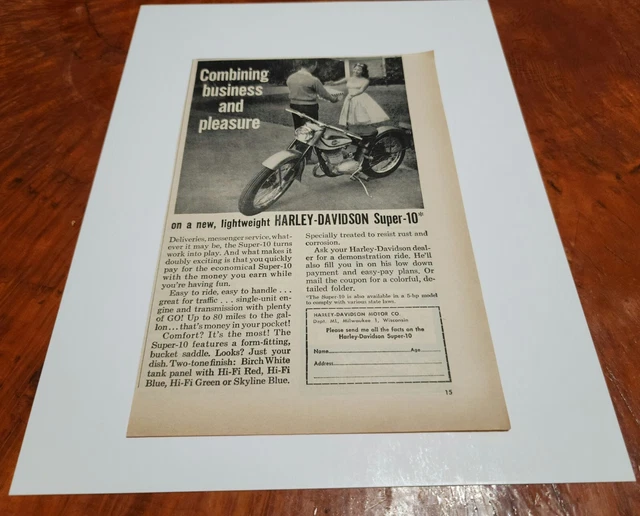 harley davidson super 10 for sale