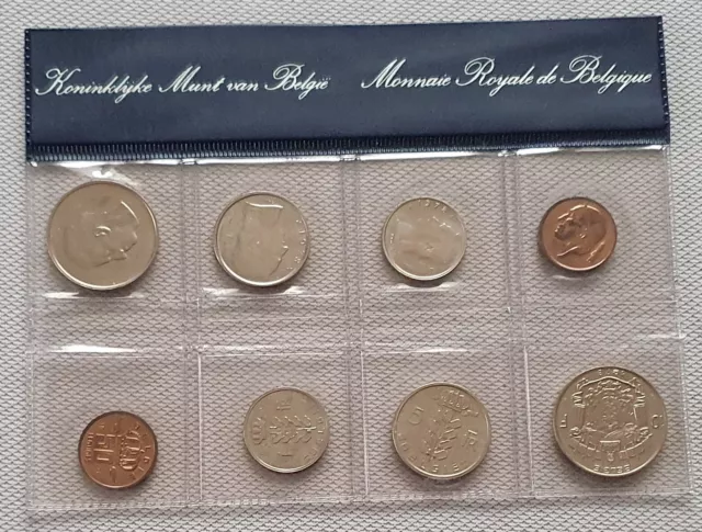 Monnaie Royale de Belgique - Set de 8 pièces de 1978 -