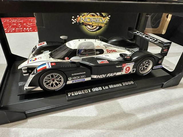 Peugeot 908 HDi N°7 – 24h Du Mans 2009 – Échelle 1:43 – Spark – Neuf