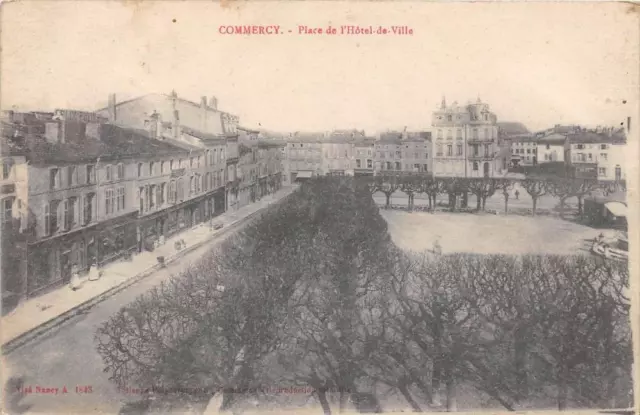 Cpa 55 Commercy Place De L'hotel De Ville