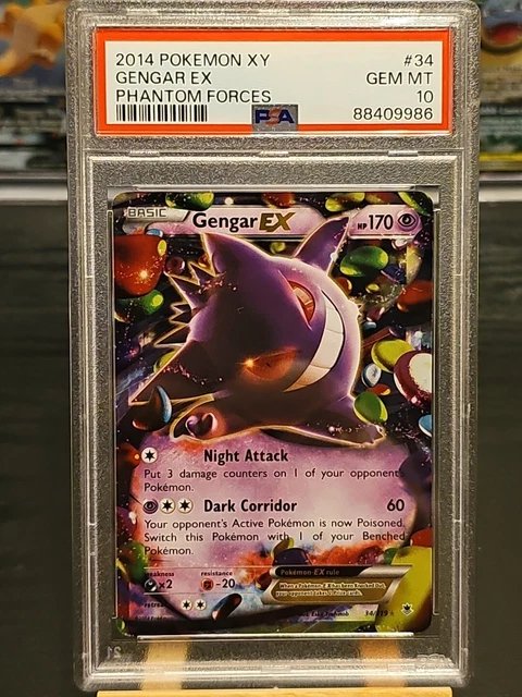 M Gengar EX 121/119 - XY Phantom Forces Your Trusted Marketplace for Collectible  Trading Card Games - TCGplayer