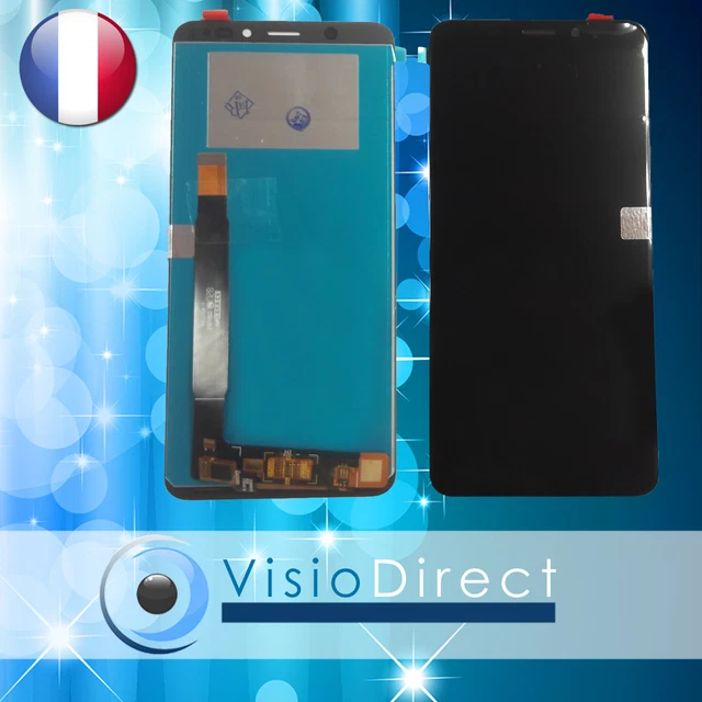 Kit écran Complet (LCD + Vitre Tactile) Pour Wiko View 3 - Couleur Bleu Night Blue - Neuf D'origine