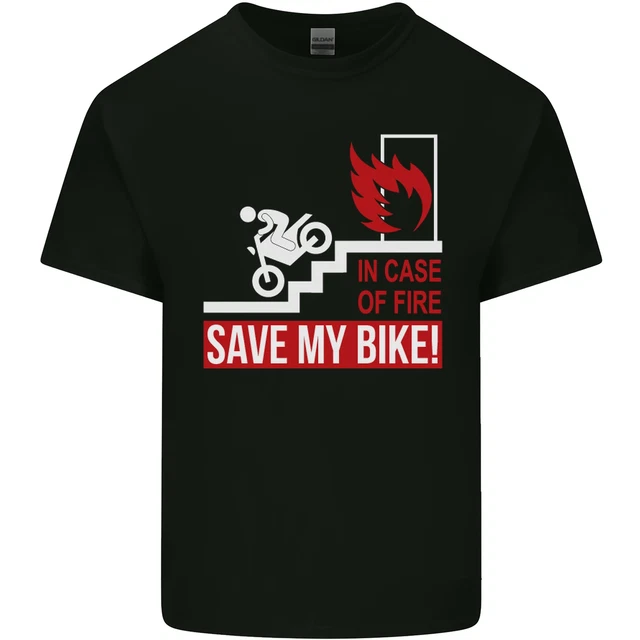 T-shirt Emergenza Moto Biker Moto Bambini Bambini