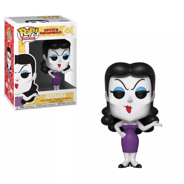 Rocky & Bullwinkle - Natasha Pop! Vinyl-FUN33462