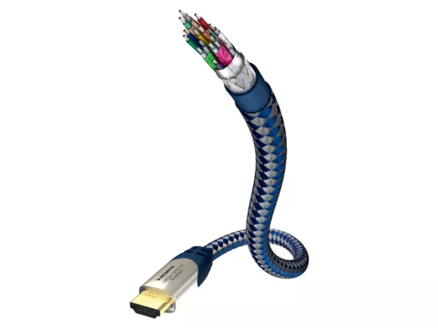1,50m Inakustik Premium II Grande Vitesse HDMI / Câble HDMI Avec Ethernet 1,5m