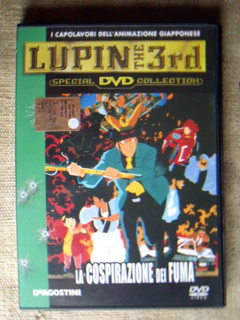 LUPIN THE 3RD la cospirazione dei Fuma DVD capolavori animazione