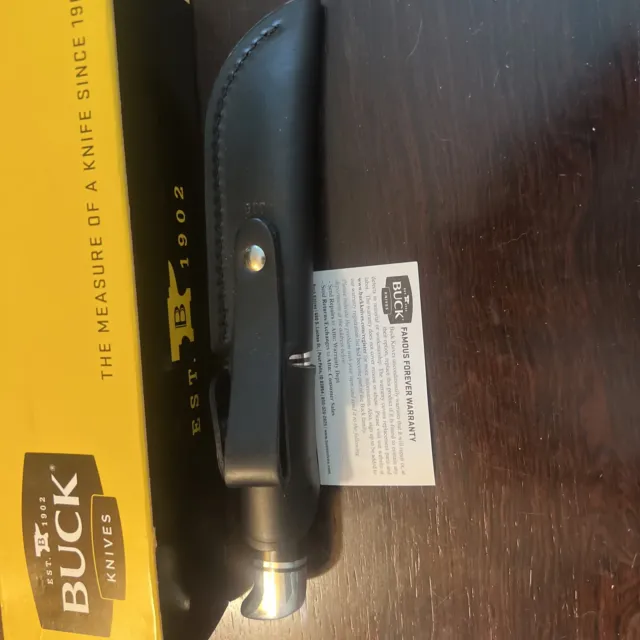 Buck USA Made 8.75" fixed blade 118 Personal 2019 knife & sheath MIB 2