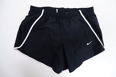 Nike Dry Fit Girls Gym Shorts Size L Large Black VGC