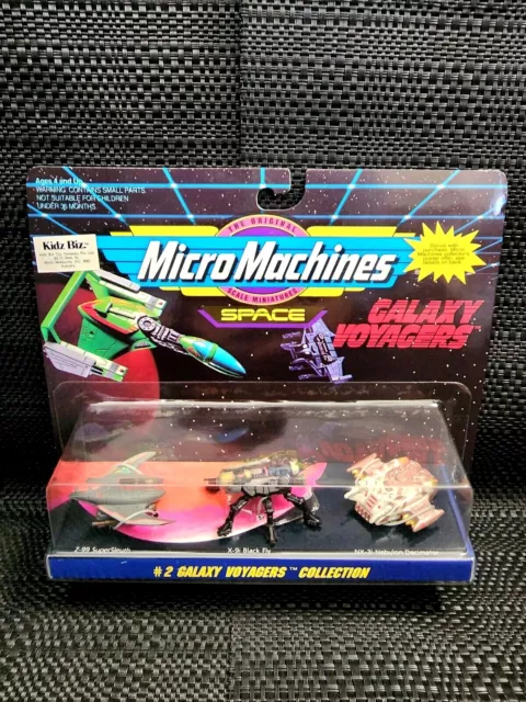 Micro Machines Galaxy Voyagers Collection #2 (1993) Galoob