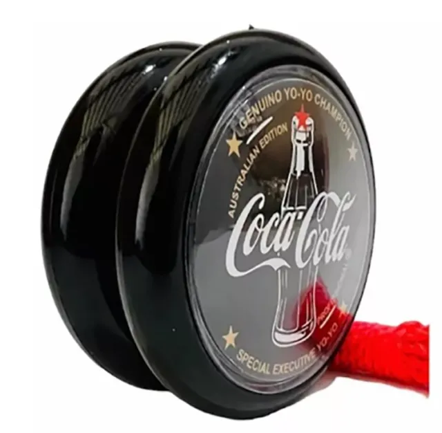 Genuine Coca Cola Yo Yo - Australia Executive Edition - All Black Brand New