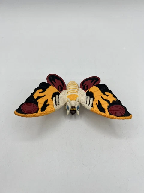 2002 Godzilla Pack Of Destruction MOTHRA Mini Toy Figure Bandai Toho 4”