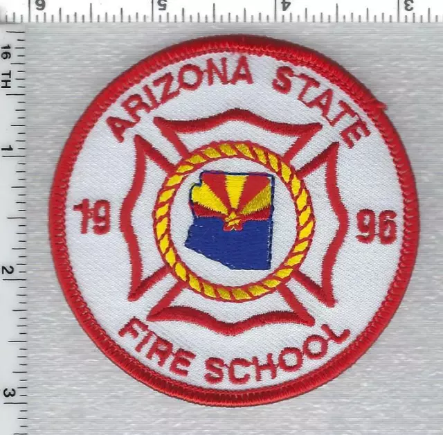 Arizona State Fire School Shoulder Patch from 1996