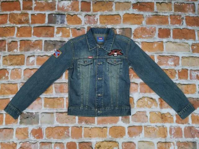 New Khujo Vintage Jeans Redneck USA Jacket Wild Breed Casual Size:S NEW