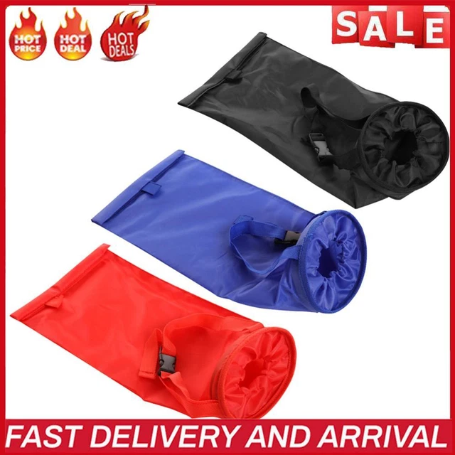 Portable Car Car Seat Back Trash Holder Leak-Proof Oxford Cloth Hang Litter Bag