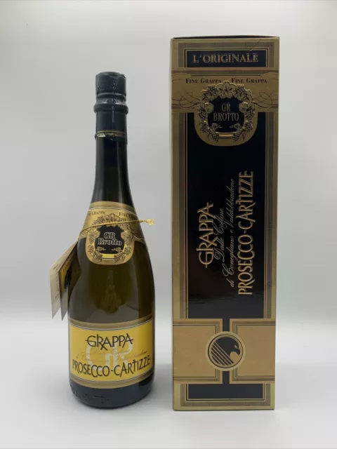 Fine Grappa GR Brotto Grappa Prosecco-Cartizze 70cl 42% Vol.