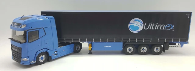 Camion ELIGOR Volvo FH4 Avec Remorque Céréalière – Transports MESPLES – Échelle 1/43 – NEUF