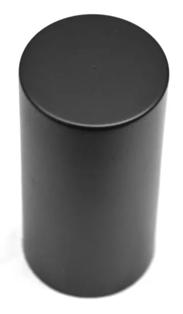 Lug Nut Covers 33mm Screw/Thread-on Cylinder Matte Black 4 1/4"UP#10190 Set of 5
