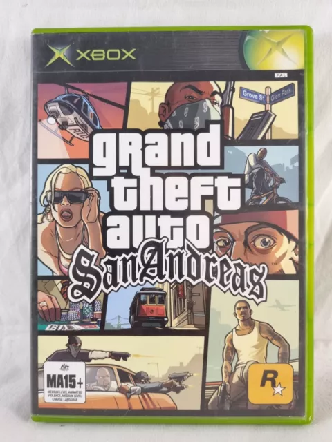 Grand Theft Auto San Andreas PS2 PAL *Manual No Map*
