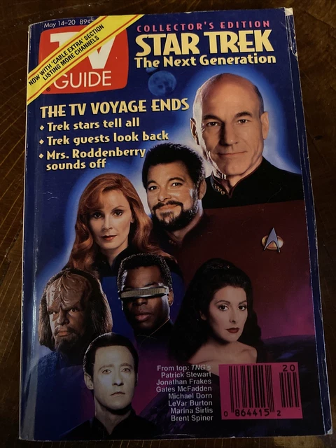 Vintage TV Guide Star Trek TNG Finale Collectors Edition May 14-20 1994