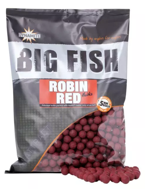 Dynamite Big Fish Robin Red Boilies 1.8kg Baits 15mm