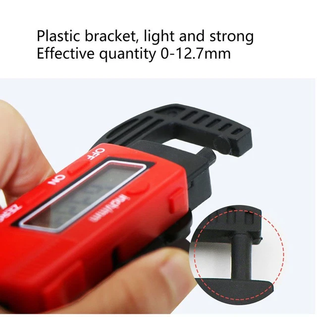 Caliper Micrometer Gauge Caliper Carbon Tester Caliper Meter Thickness Gauge