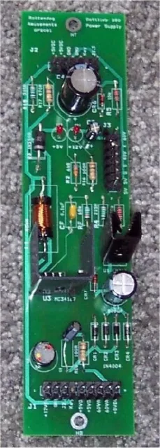 Nuovo GPS081 Alimentazione Elettrica Board Per Gottlieb Sistema 80 Flipper