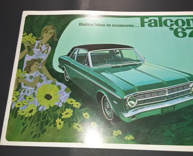 1967 Ford Falcon Sales Brochure Furtura Sports Club Coupes 4 Dr Sedan Wagon Fc3