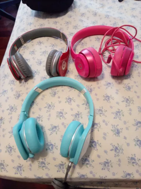 Beats By Dr. Dre Solo HD Red SPECIAL EDITION + Beats Solo + Monster DNA