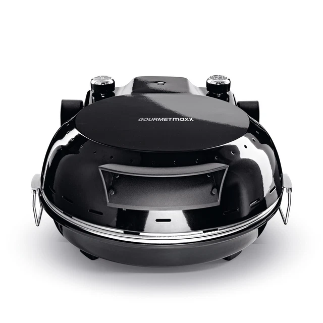 GourmetMAXX Pizzaofen Pizza Maker 1800W mit Pizzastein Mini Back Ofen elektrisch