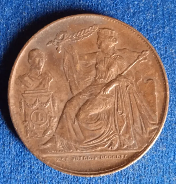 17-32) Médaille XXV Anniversaire de l'inauguration du Roi Léopold