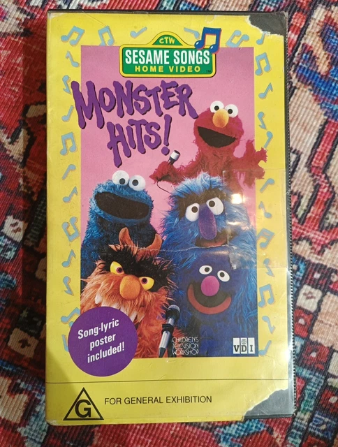 ミュージック GRAND SLAM /Naked Songs(VHS) SESAME SONGS: MONSTER Hits! Children's Sesame Street Music