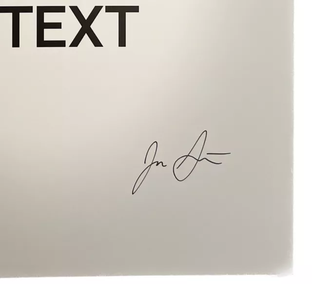 (signed & Limited) Jon Setter, The Urban Text / Ed.  Emblem Books, 2019 3