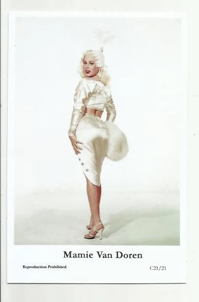 (Bx31) Mamie Van Doren Swiftsure Photo Postcard (C21/21) Filmstar Pin Up Glamour