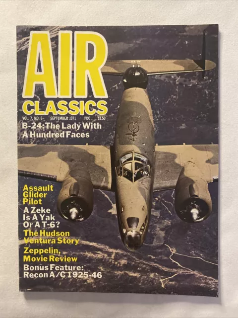 1971 September, AIR CLASSICS Magazine, The Aussies Old Timers (CP329)