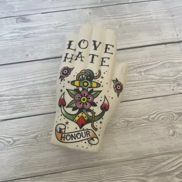 Love Hate Honour Trinket Box