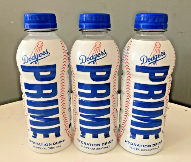 1 Rare Sealed Prime Hydration Drink Limited LA DODGERS LOGAN PAUL FREE SHIPPING