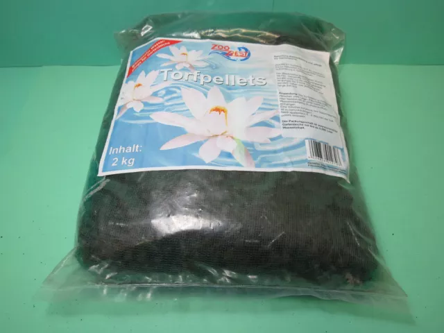 Torf Pellets 2 Kg. Wasserklärer für Gartenteich " Sonderangebot begrenzt"  36306