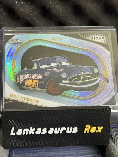2023 TOPPS CHROME Disney 100 Doc Hudson #85 PSA 10 Base 1st