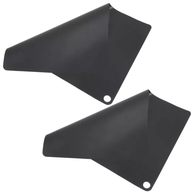 2 piezas colchoneta protectora de silicona para microondas almohadilla de cocina de inducción para cocina