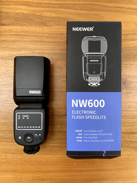 NEEWER NW600 Flash Speedlite for Canon Nikon Sony