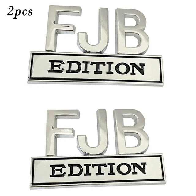 Ricambi Emblema Porta Coda Adesivo Badge Universale Cromato Nero