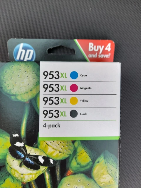Genuine Original HP 953XL Ink Cartridge Multipack  EXPIRED - 2020
