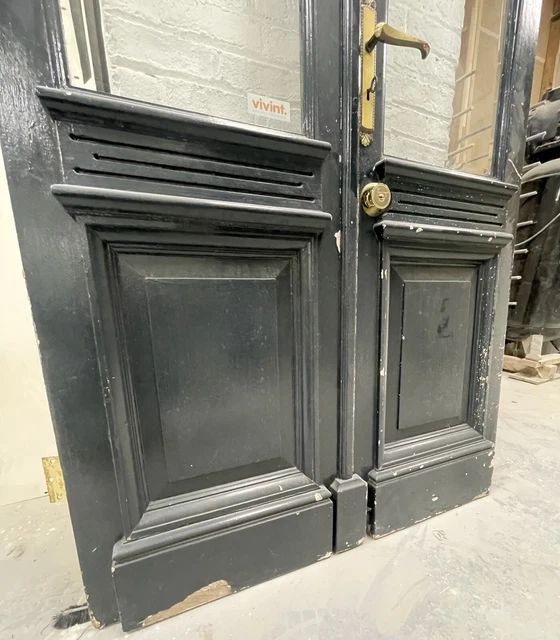 Antique Mahogany Doble Door- Exterior- Solid Wood 2