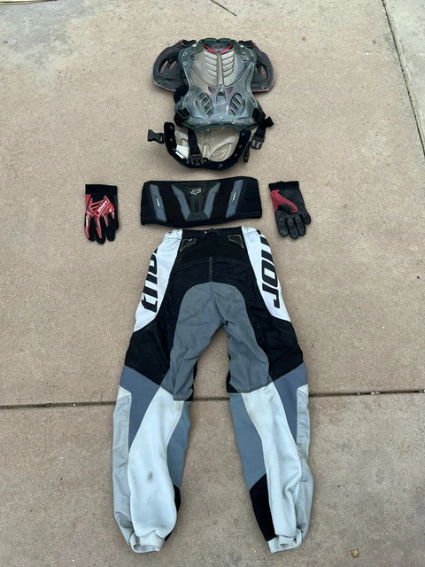 Fox Chest Protector Shift Gloves Thor Pants Kids Youth  Atv Motorcross Offroad 