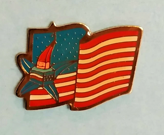 Pin’s JO Albertville 92 – Délégation U.S.A. / États-Unis – Édition Officielle Jeux Olympiques D’hiver