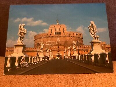 ROME Italy ST. ANGELO CASTLE Postcard