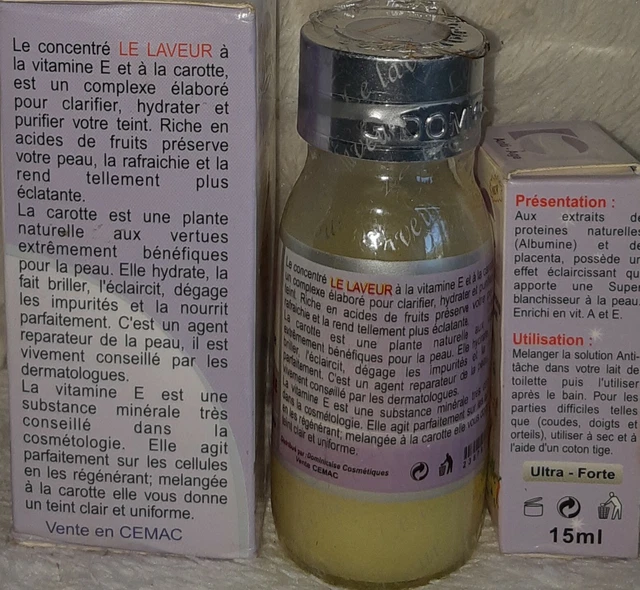 Concentré Anti-Taches Et Blanchissant à L'Acide Kojique & Bêta-Carotène - Mégane White, 100ml, Traitement De Nuit - Neuf