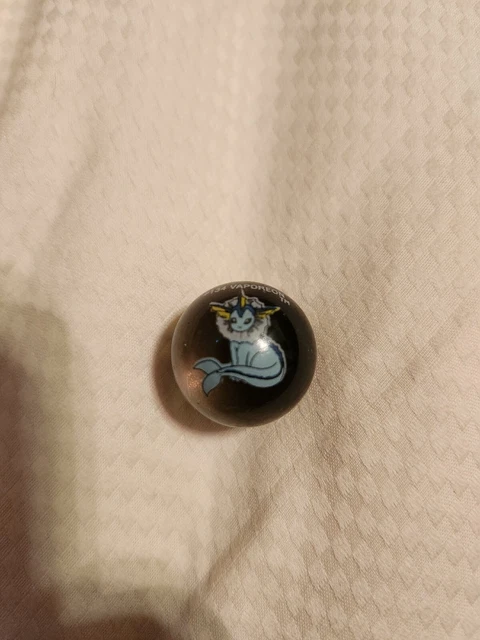 Vintage  Vaporeon #134 Clear / GREY Marble