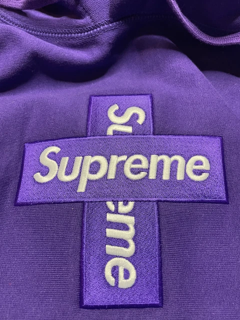 Felpe box sales logo supreme